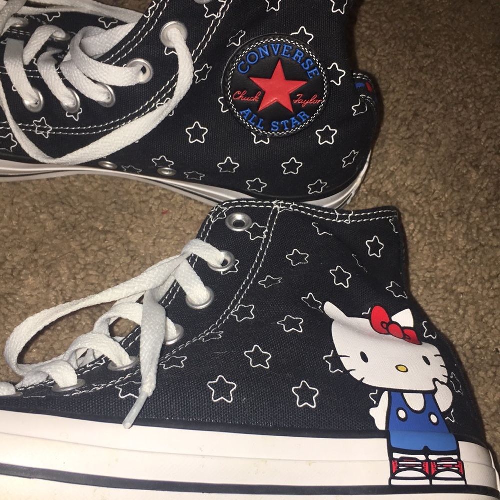 Hello Kitty Converse hightops